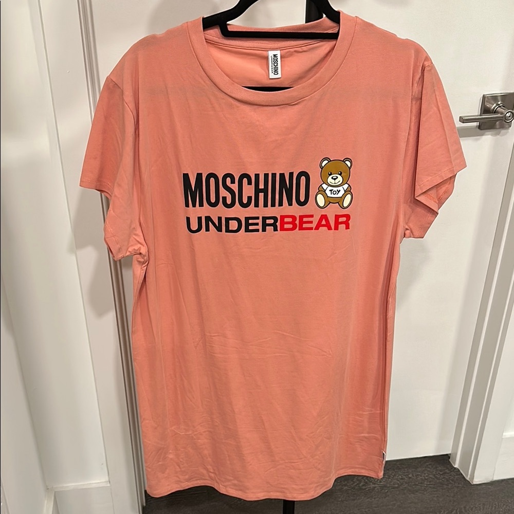 Moschino Underbear Pink T-Shirt